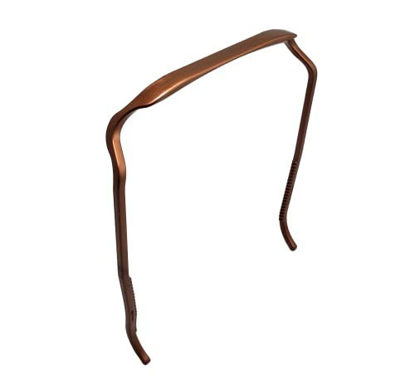 Picture of Zazzy Bandz - Curly Thick Hair Headband - Hair Blending (Slim Relaxed Fit, Copper)