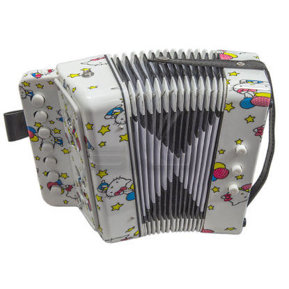 Picture of SKY Accordion Kitty Pattern 7 Button 2 Bass Kid Music Instrument Easy to PlayGREAT GIFT