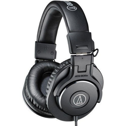 Picture of Audio-Technica ATH-M30x Professional Studio Monitor Headphones (Renewed)