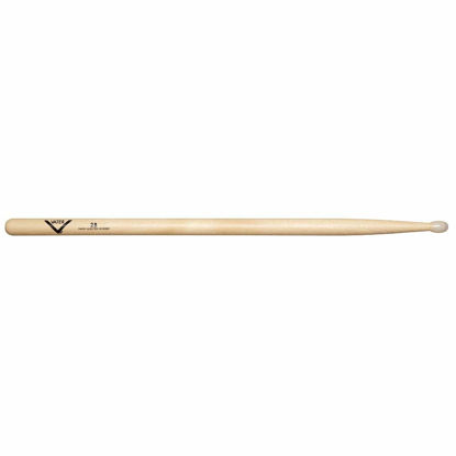 Picture of Vater 2B Nylon Tip Hickory Drum Sticks, Pair