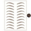 Picture of Brows by Bossy Temporary Eyebrow Tattoos Waterproof Eyebrow Stickers, False Tattoos Hair Like Peel Off Instant Transfer Brows For Women And Men | Natural Strokes, Shaping, Tint…
