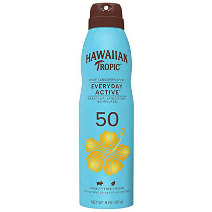 Picture of Hawaiian Tropic Everyday Active Clear Sunscreen Spray Spray SPF 50, 6oz