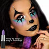 Picture of Mysense Light Purple Face Body Paint Stick, Purple Face Paint Body Painting High Pigment Cream Blendable Stick for Halloween SFX Ursula Face Costume Cosplay Party Makeup