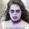 Picture of Mysense Light Purple Face Body Paint Stick, Purple Face Paint Body Painting High Pigment Cream Blendable Stick for Halloween SFX Ursula Face Costume Cosplay Party Makeup