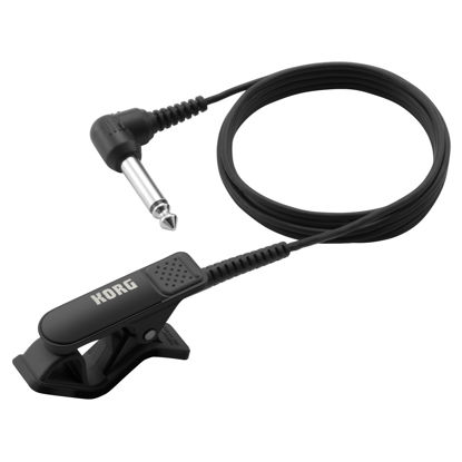 Picture of Korg CM200BK Clip-On Contact Microphone, Black