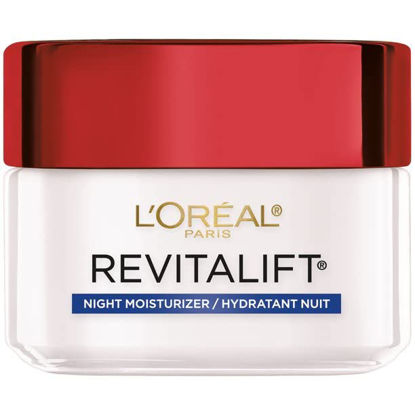 Picture of L'Oreal Paris, RevitaLift Anti-Wrinkle + Firming Night Cream Moisturizer 1.7 oz (Pack of 3)