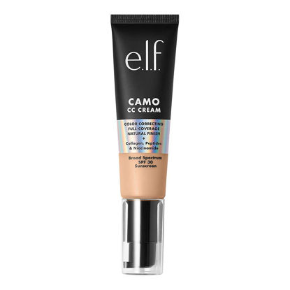 Picture of e.l.f. Camo CC Cream, Color Correcting Medium-To-Full Coverage Foundation with SPF 30, Light 210 N, 1.05 Oz (30g)