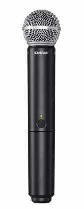 Picture of Shure BLX2/SM58 Handheld Wireless Transmitter with SM58 Vocal Microphone Capsule, for use with BLX Wireless Systems (Receiver Sold Separately) - H11 Band