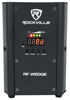 Picture of Rockville RF Wedge Black RGBWA+UV Battery Wireless DMX DJ Par Up Light+RF Remote