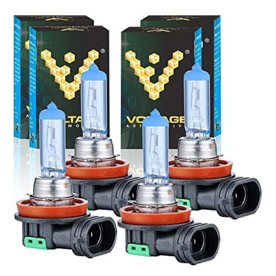 GetUSCart Voltage Automotive H11 Headlight Bulb Polarize White