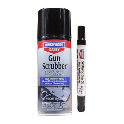 Picture of Birchwood Casey Gun Scrubber 10 oz & Synthetic Gun Oil Dual Ended Applicator (*)