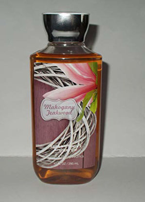 Picture of Bath & Body Works Signature Collection Shower Gel 10 oz/295 ml (Mahogany Teakwood)