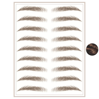 Picture of Brows by Bossy Studio & Co Temporary Eyebrow Tattoos Waterproof Eyebrow Stickers, False Tattoos Hair Like Peel Off Instant Transfer Brows For Women And Men