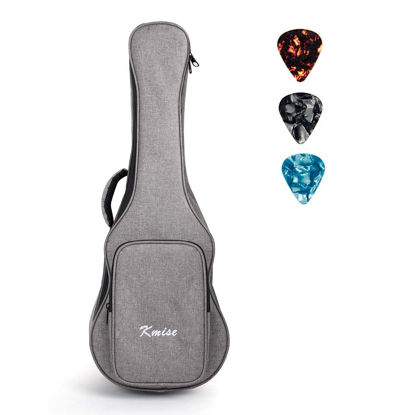 Picture of Concert Ukulele Gig Bag 23 inch Soft Carring Case Double Strap with 3 Picks by Kmise
