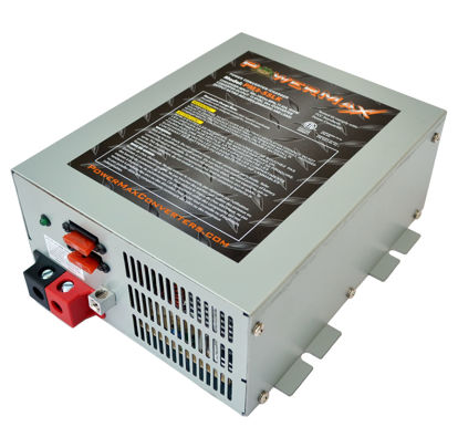Picture of PowerMax PM4 55A 110V AC to 12V DC 55 Amp Power Converter with Built-in 4 Stage Smart Battery Charger