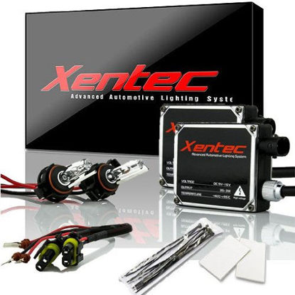 Picture of Xentec 5202 6000K HID xenon bulb x 1 pair bundle with 2 x 35W Digital Ballast (Ultra White)