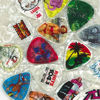 Picture of 50 Personalized Guitar Picks - Premium White Pearl Celluloid - Full-Color Custom Guitar Picks with Your Photo or Design. Durable Material with Detailed Print. Great Gift for Any Musician.
