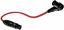 Picture of Balanced XLR Cable Right Angle Male to Straight Female - 3 Feet Red - Pro 3-Pin Microphone Connector for Powered Speakers, Audio Interface or Mixer for Live Performance & Recording
