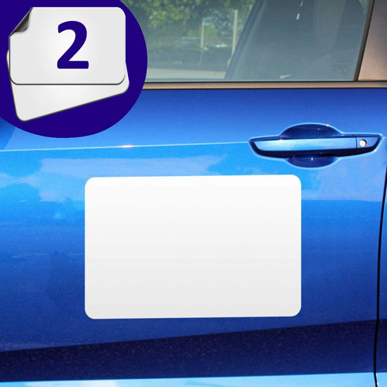 Magnetic car door clearance handle protector