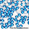 Picture of Flatback Rhinestones Non Hotfix Rhinestones for Crafts Glass Nail rhinestones Nail Gems Crystals Rhinestones for Makeup Bags Shoes Decoration DIY(SS20,1440pcs,Capri Blue)
