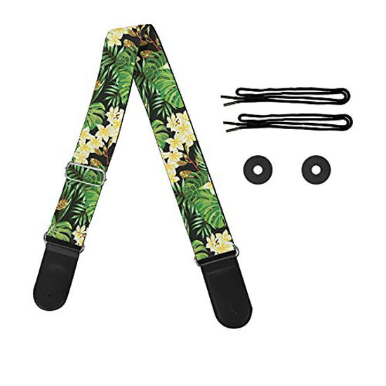 Tropical sales guitar strap