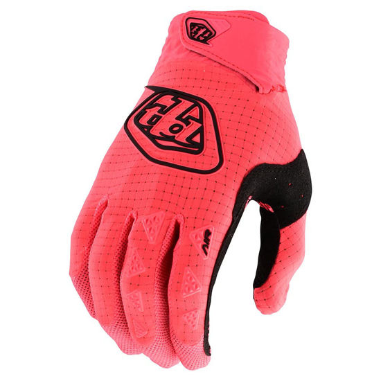 Troy Lee Designs Motocross Motorcycle Dirt Bike Racing Mountain Bicycle Riding Gloves Air Glove Glo Red Large