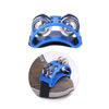 Picture of Foot Tambourine For Guitar Percussion Musical Instrument with Metal Jingle Bell for Drum Accessory Instrument (Blue)