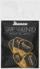 Picture of Ibanez PPA16MSG Wizard Series, Sand Grip Picks 6 Pack 0.8mm (PPA16MSGYE)