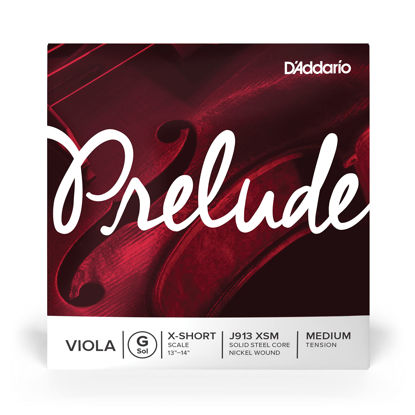 Picture of D'Addario Prelude Viola Single G String, Extra Short Scale, Medium Tension