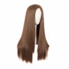 Picture of MapofBeauty 28 Inch/70cm Women Special Long Straight Synthetic Wig (Light Brown)