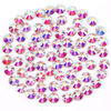 Picture of Novani Rhinestones 1440pcs SS12 Glass Rhinestones Crystal Flatback Gemstones for Crafts Nails Makeup Bags and Shoes Decoration（SS12, Crystal AB）