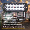 Picture of Pack of 2 Aluminum Housing Clear Lens White LED Reverse Backup Running Lights, AT-HAIHAN DOT Compliant Waterproof Surface Mount Lighting for Truck Tractor Jeep RV