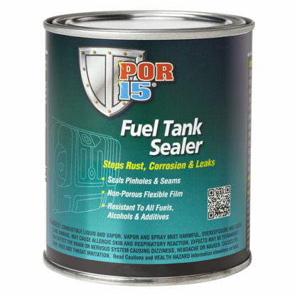 Picture of POR-15 Fuel Tank Sealer - 1 Gallon - Stops Rust, Corrosion, & Leaks | Seals Pinholes & Seams | Non-porous, Flexible Film | Resistant To All Fuels, Alcohols, & Additives | For use on all metal tanks