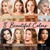 Picture of Brows by Bossy Temporary Brow Tattoo | 8 Colors & 6 Styles | Waterproof Eyebrow Stickers, False Tattoos Hair Like Peel Off Instant Transfer Eyebrows For Women And Men | Natural Strokes, Shaping, Tint