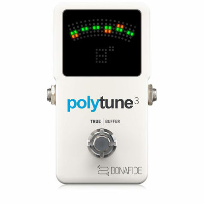Picture of TC Electronic POLYTUNE 3 Ultra-Compact Polyphonic Tuner with Multiple Tuning Modes and Built-In BONAFIDE BUFFER