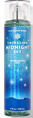 Picture of Bath and Body WorksTwinkling Midnight Sky Fine Body Fragrance Mist 8 Fluid Ounce (Twinkling Midnight Sky)