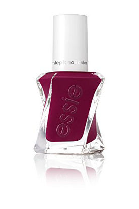 Picture of essie Gel Couture Holiday 2017 Nail Polish Collection, Graced In Garnet