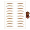 Picture of Brows by Bossy Temporary Eyebrow Tattoos Waterproof Eyebrow Stickers, False Tattoos Hair Like Peel Off Instant Transfer Brows For Women And Men | Natural Strokes, Shaping, Tint?