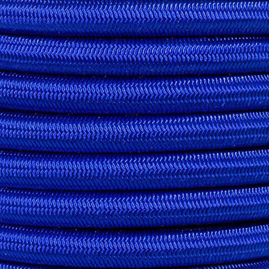 PARACORD PLANET Bungee Nylon Shock Cord 2.5mm 1/32, 1/16, 3/16, 5/16,  1/8?, 3/8, 5/8, 1/4, 1/2 inch Crafting Stretch String 10 25 50 & 100  Foot
