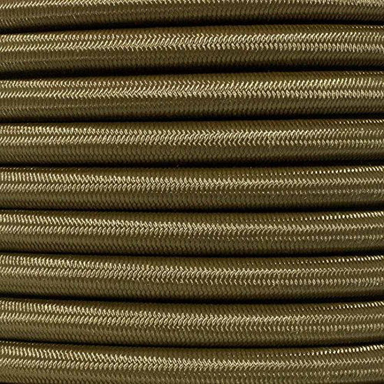 Picture of PARACORD PLANET Bungee Nylon Shock Cord 2.5mm 1/32", 1/16", 3/16", 5/16", 1/8?, 3/8", 5/8", 1/4", 1/2 inch Crafting Stretch String 10 25 50 & 100 Foot Lengths Made in USA