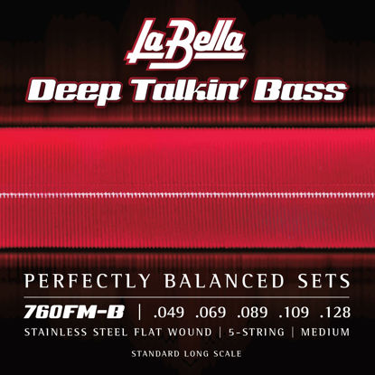 Picture of 760FM-B Deep Talkin' Bass Flats, 5-String - Medium