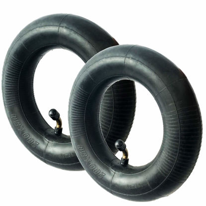 Picture of 2 Pack - 200X50 Inner Tubes- Electric Scooter Tire Tube | Compatible with Razor E100, E150, E200, Power Core E100, Dune Buggy, ePunk, Crazy Cart, PowerRider 360, eSpark
