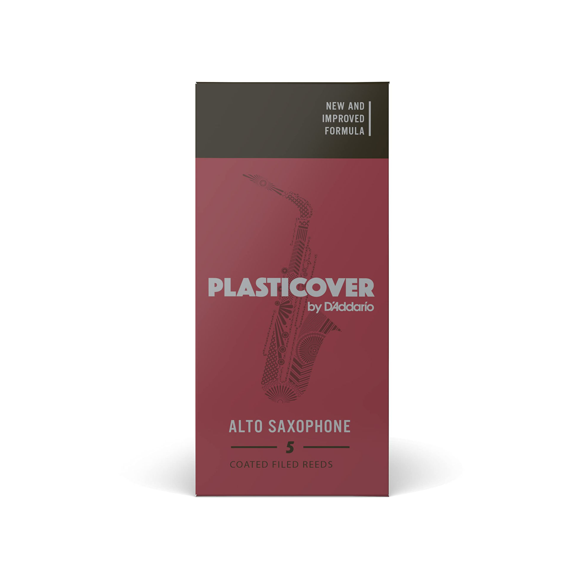 GetUSCart- Rico Plasticover Alto Sax Reeds, Strength 3.5, 5-pack