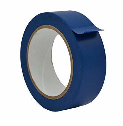 Picture of WOD VTC365 Dark Blue Vinyl Pinstriping Tape, 1.5 inch x 36 yds. for School Gym Marking Floor, Crafting, & Stripping Arcade1Up, Vehicles and More