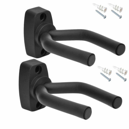 Picture of 2-PACK Guitar Hanger Hook Holder Wall Mount Display, w/Hardware