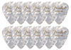 Picture of Fender Premium Celluloid 351 Shape Picks, Medium, White Moto - 12 Pack