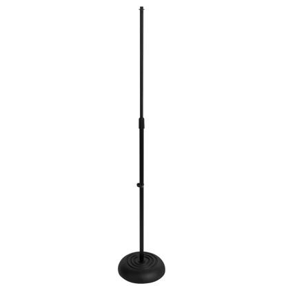 Picture of On Stage MS7201B Round Base Microphone Stand, Black