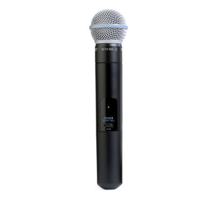 Picture of Shure PGXD2/BETA58=-X8 Digital Handheld Wireless Transmitter with BETA58A Microphone
