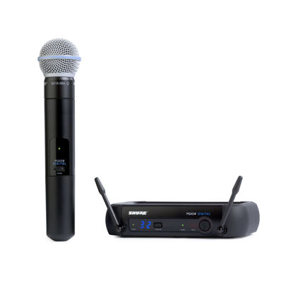 Picture of Shure PGXD24/BETA58-X8 Digital Handheld Wireless System with BETA58A Vocal Microphone