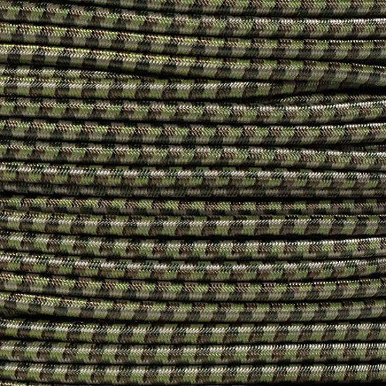 Picture of PARACORD PLANET Bungee Nylon Shock Cord 2.5mm 1/32", 1/16", 3/16", 5/16", 1/8?, 3/8", 5/8", 1/4", 1/2 inch Crafting Stretch String 10 25 50 & 100 Foot Lengths Made in USA